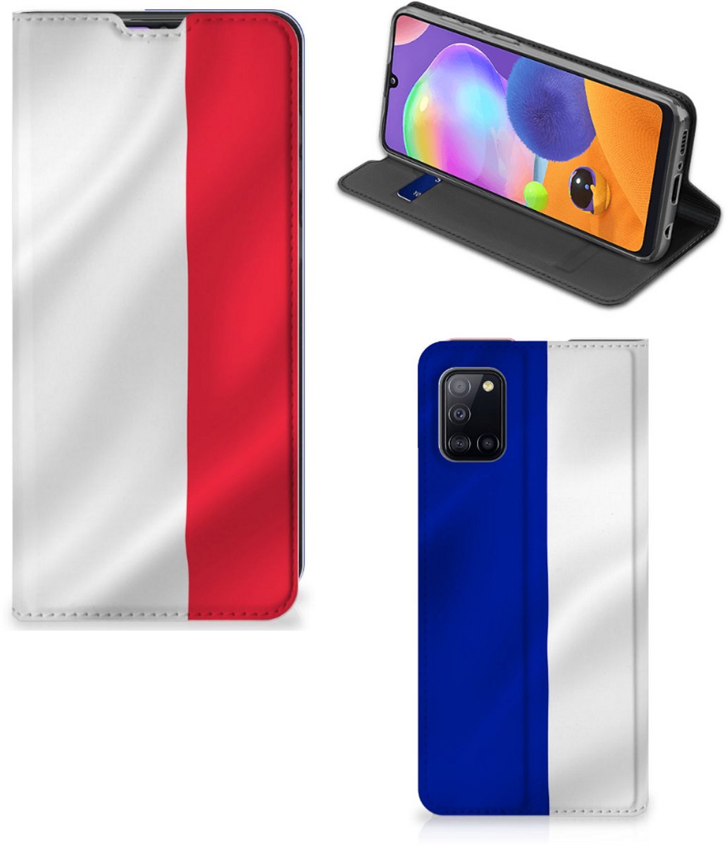 Standcase Hoesje voor Samsung Galaxy A31 Standcase Frankrijk