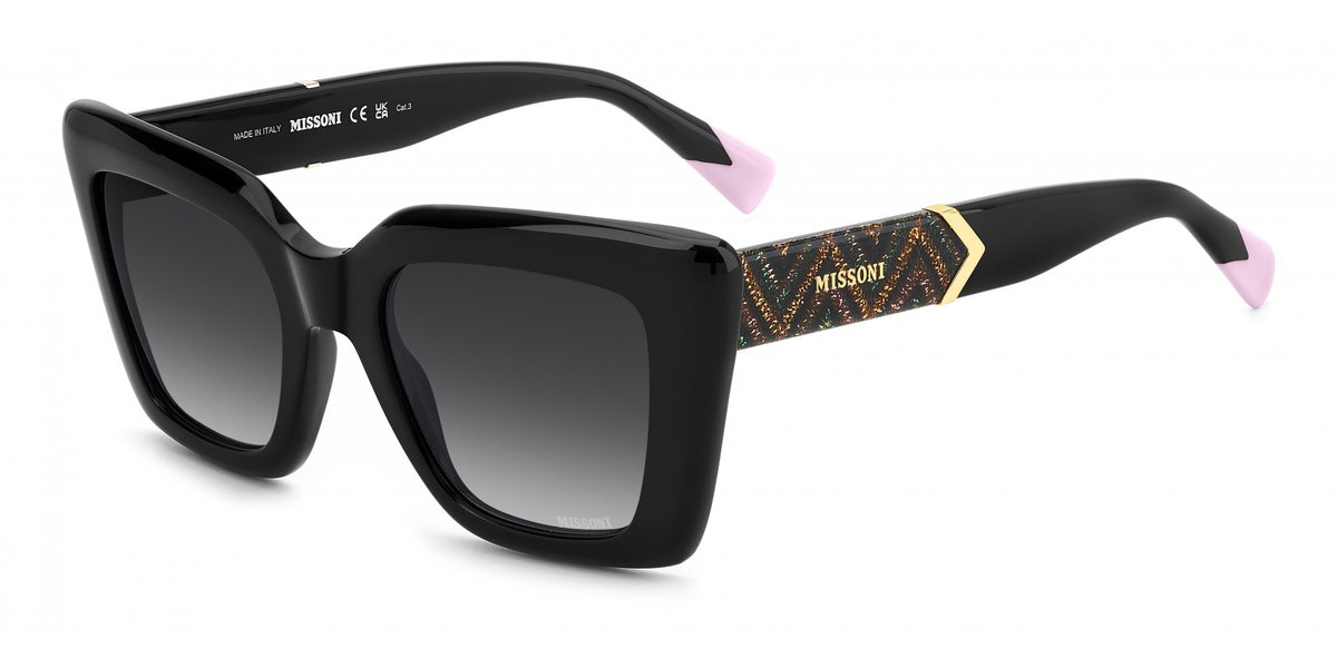 Missoni MIS 0214/S BLACK/ DARK GREY SHADED 51/21/140 Damenbrillen Zonnebrillen