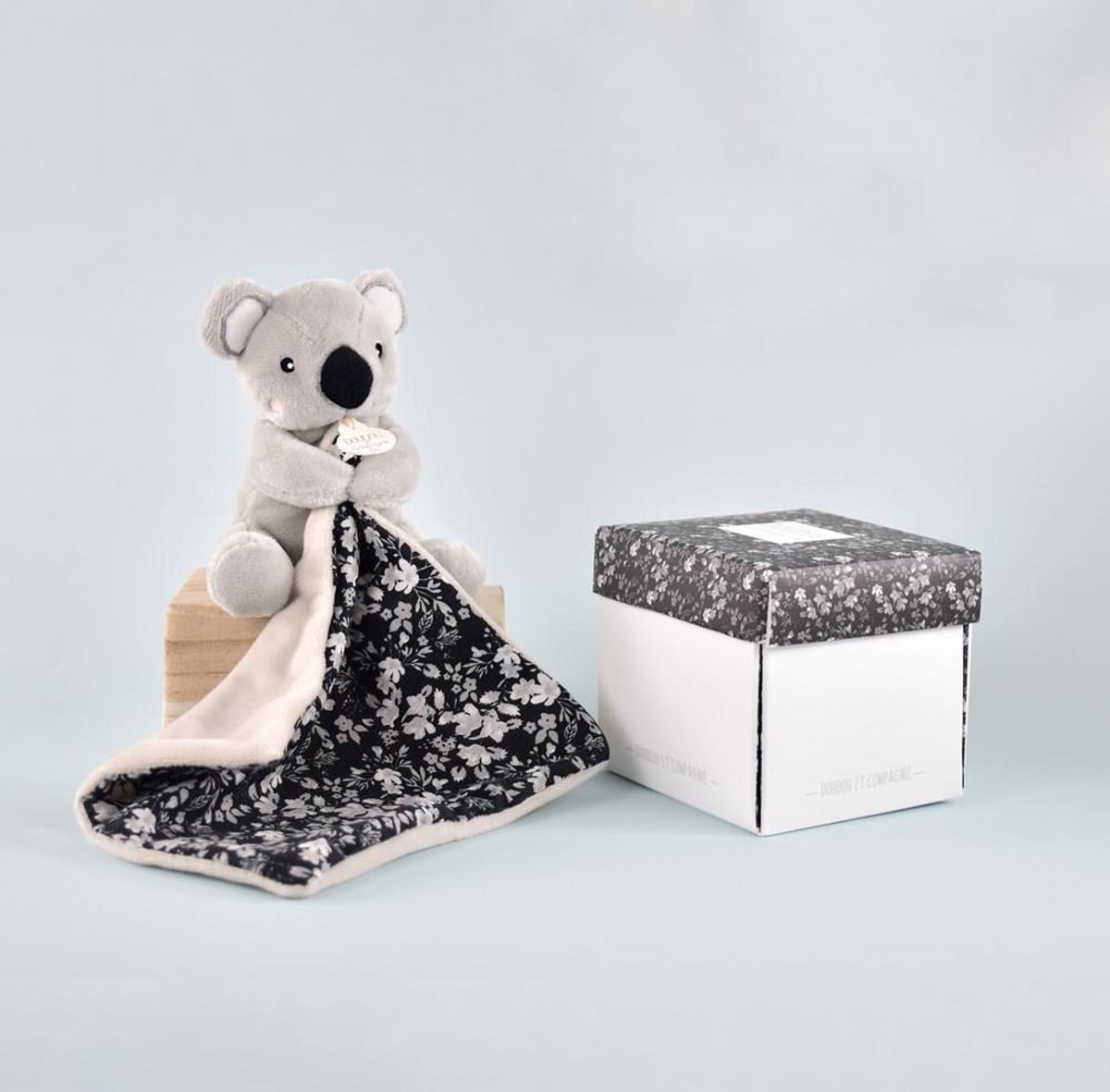 Doudou et Compagnie - Knuffeldoekje - Koala - Grijs - 12 cm - 0m+