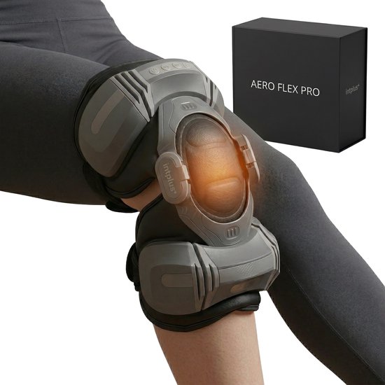 Knie Massage Apparaat - Warmte Therapie, 4D Compressie & - Knie - €149,95