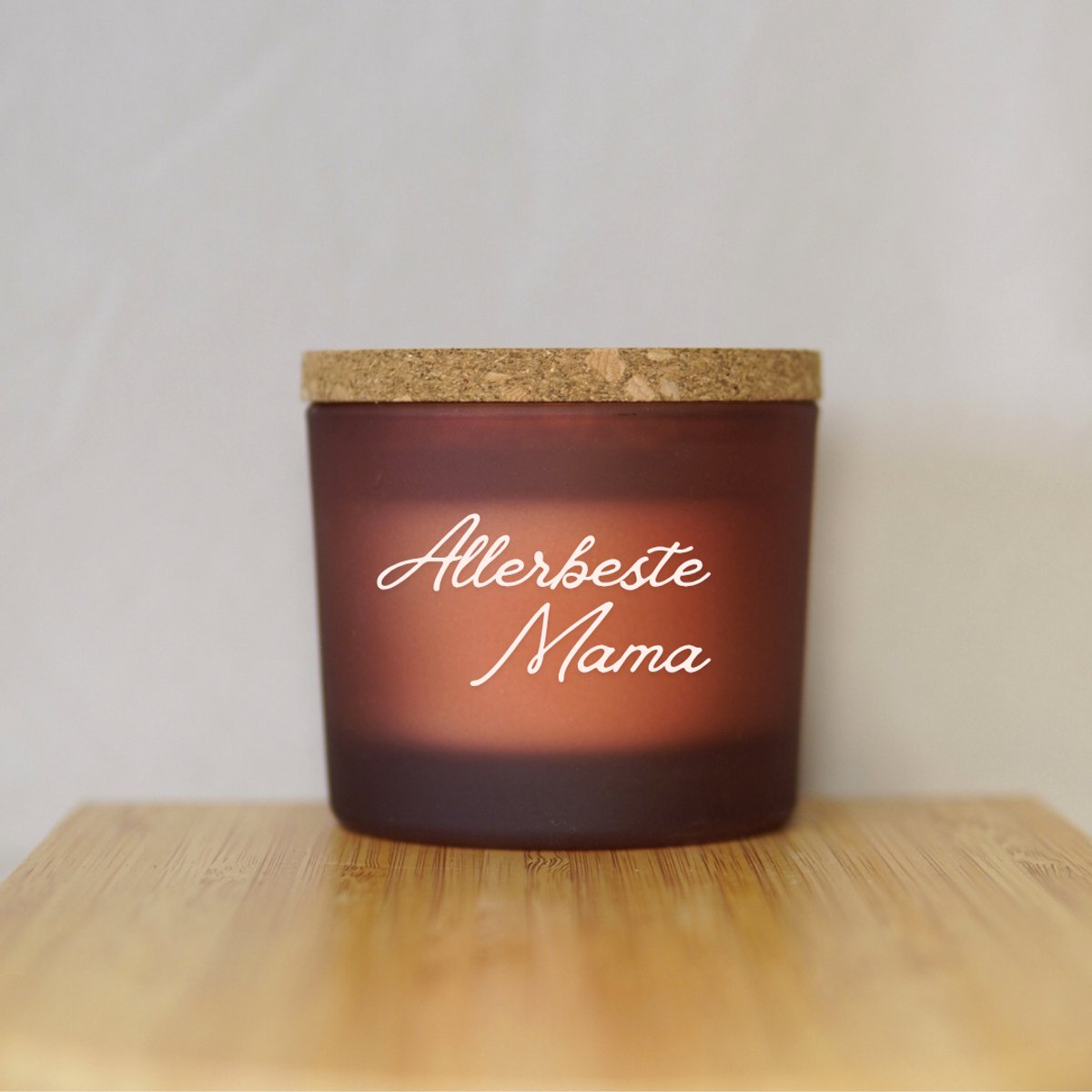 Winsa Cadeaus Bolsius Geurkaars Allerbeste Mama - Floral Blessings - Terracotta - Cadeau Moeder - Moederdag - Moederdag Cadeautje - Moederdag Cadeau voor Mama