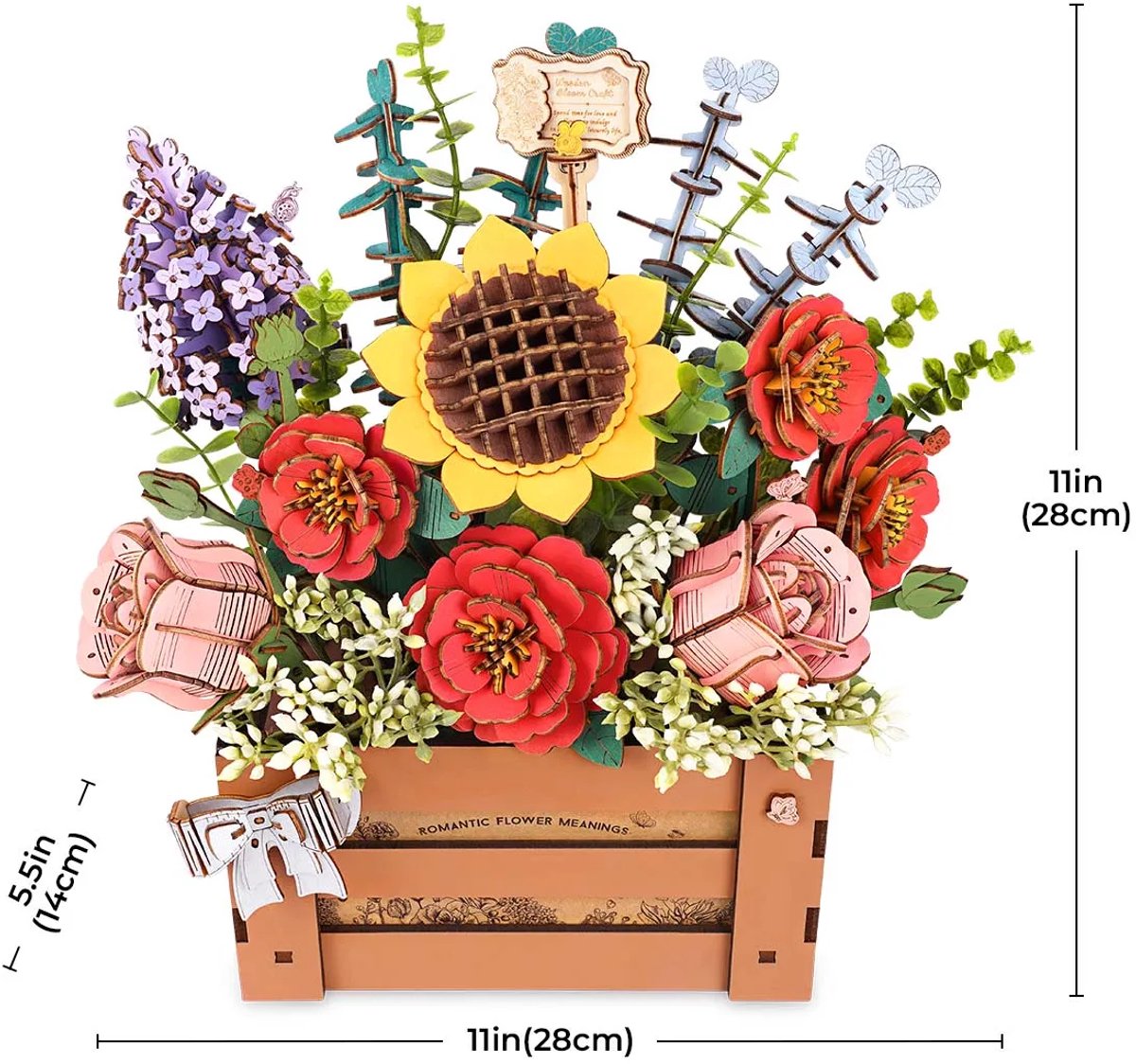 Wood Art - Wooden Bloom Box — cadeau in Hobby - foto 6