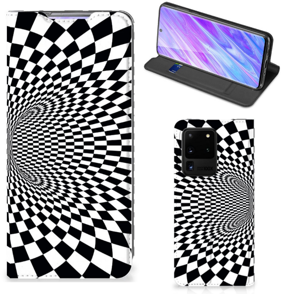 Samsung Galaxy S20 Ultra Stand Case Illusie