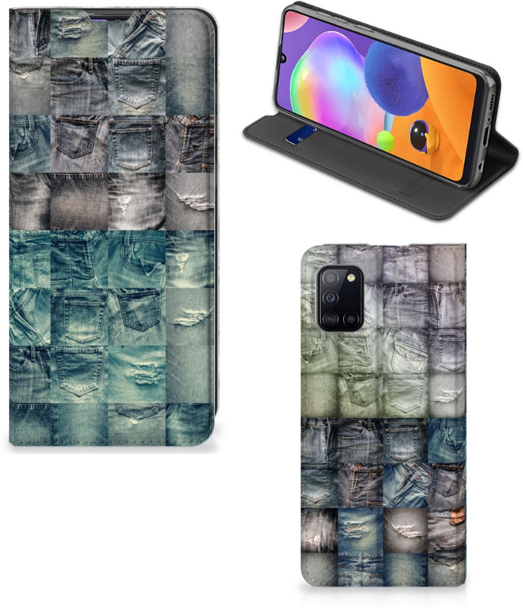 Hippe Standcase Samsung Galaxy A31 Spijkerbroeken