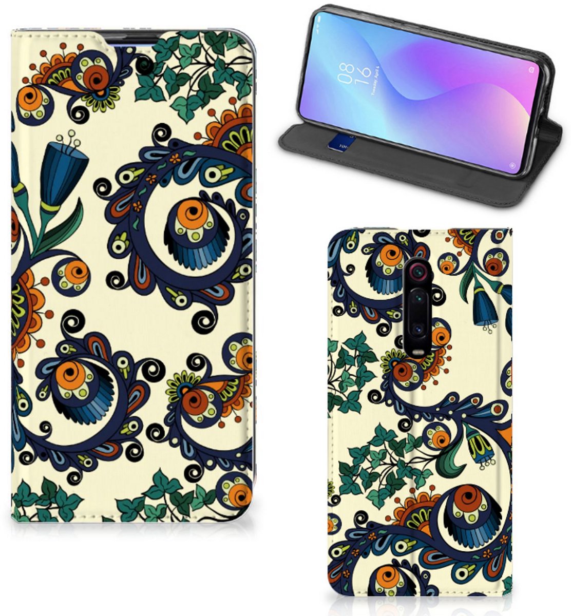 Telefoon Hoesje Xiaomi Mi 9T Pro Barok Flower