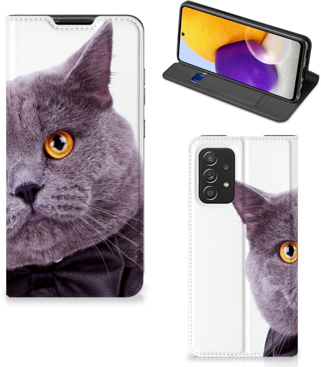 Samsung Galaxy A72 (5G/4G) Hoesje maken Kat