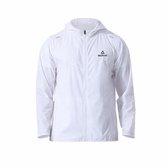 Delta Fit - Hardloopjack - Regenjas - Windjack - Wit - met capuchon - Maat M