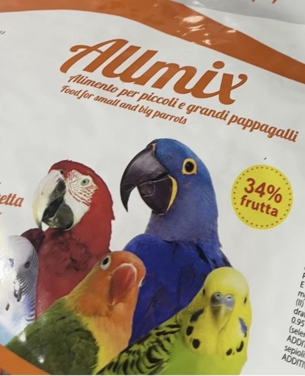 ALLMIX ALLPET 2.5 KG FRUITMIX 36% FRUIT