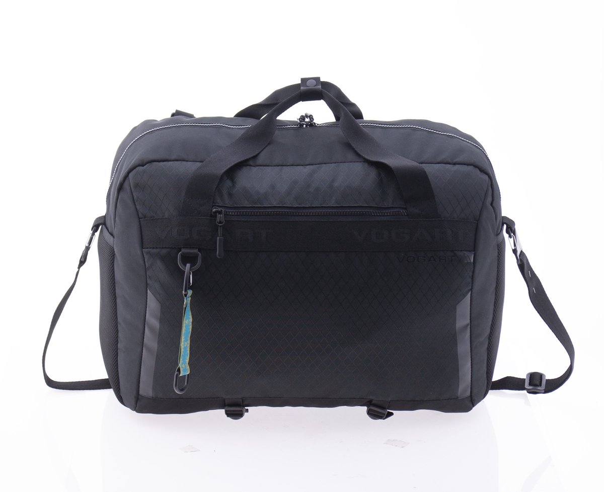 Vogart Argos 3 IN 1 Lichtgewicht Reistas - Laptoprugzak - 17 inch - Zwart
