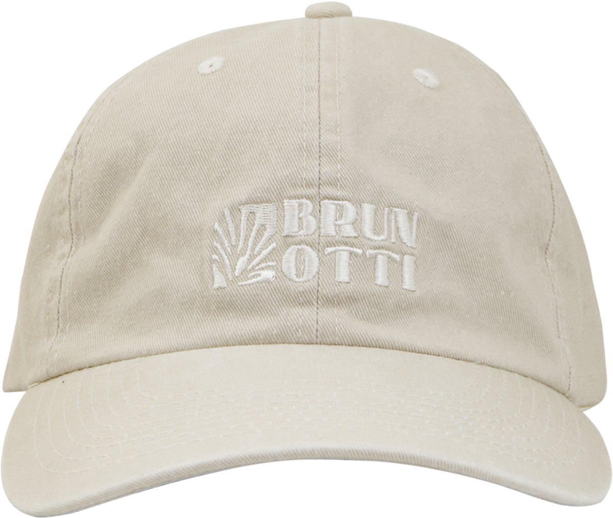 Brunotti - Chica - Cap Feather Grey - Dames - 100% Katoen - Comfortabele Fit - ONE SIZE