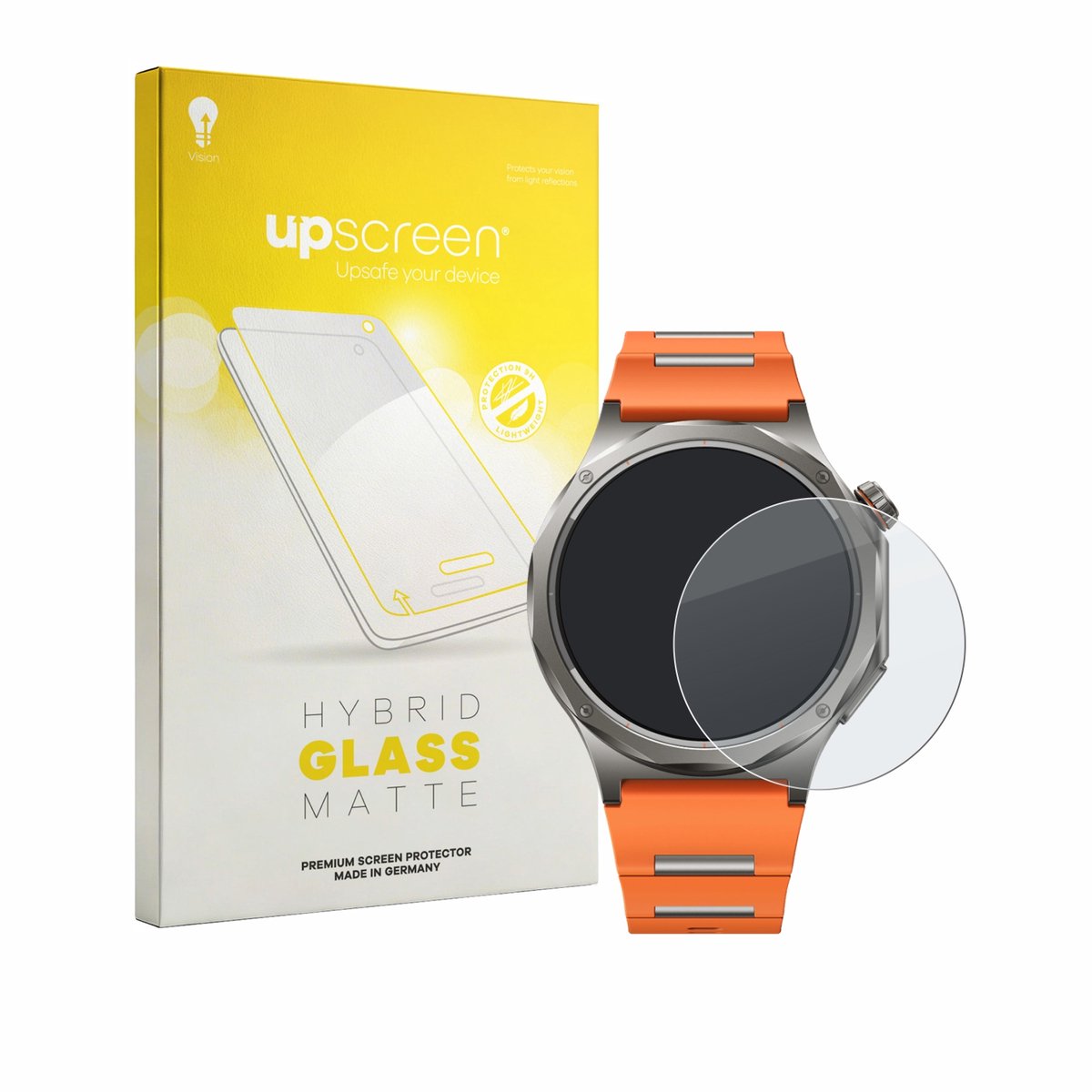 upscreen - Screenprotector voor Oppo Watch X3 - Folie Beschermfolie Beschermglas matte