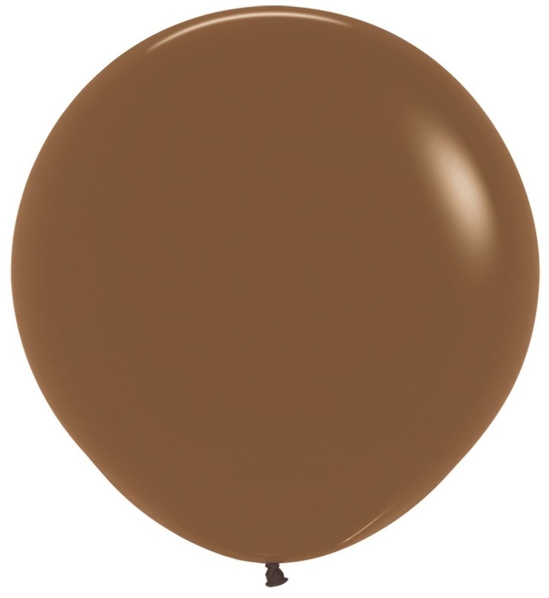 24 inch Ballon Sempertex coffee - 3 stuks