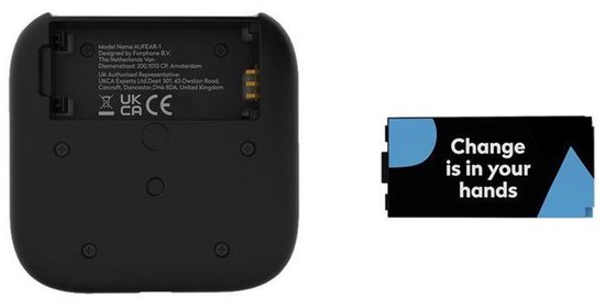 Fairphone Fairbuds True Wireless Earbuds - Zwart