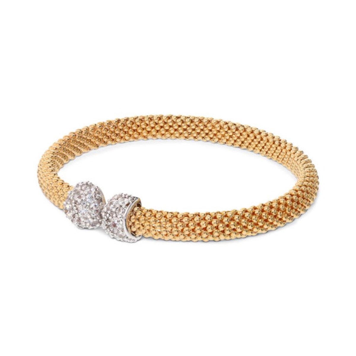 Bronzallure Mixed Pave' Bangle WSBZ02493Y.WR Brons 42