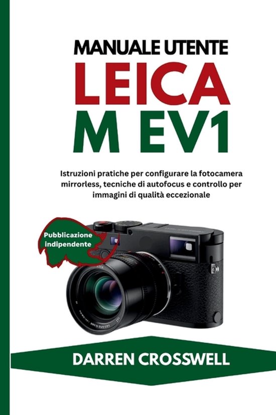 Manuale utente Leica M EV1 - cover