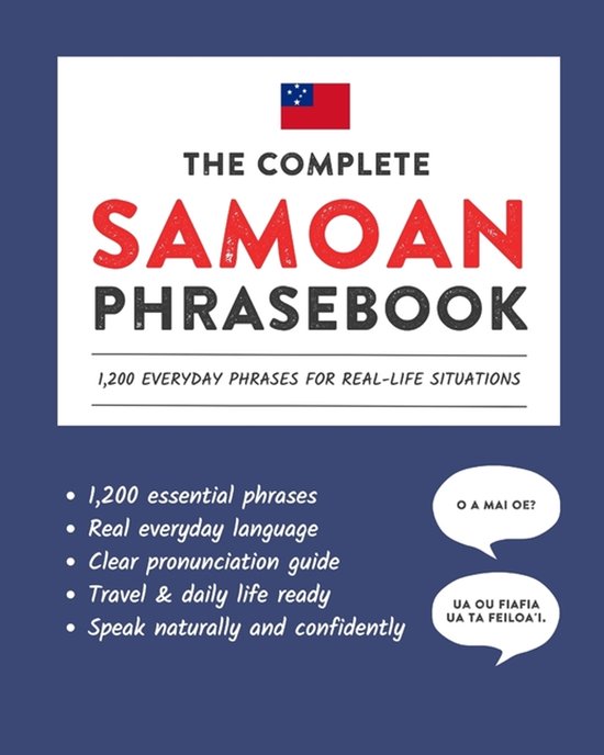 Learn Samoan-The Complete Samoan Phrasebook - cover