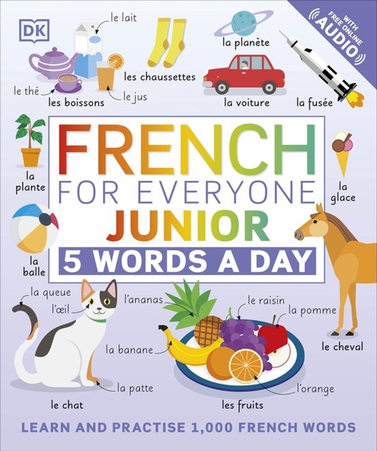 French for Everyone Junior 5 Words a Day - cover