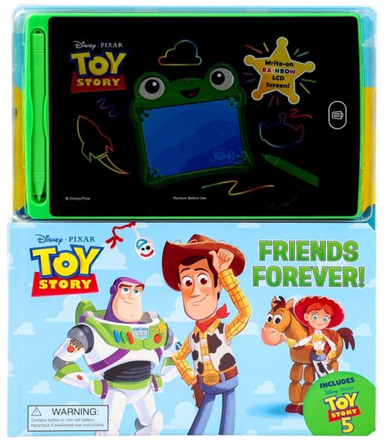 Book with LCD Screen- Disney Pixar Toy Story: Friends Foreve ... - cover
