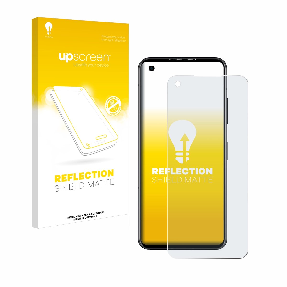 upscreen - Screenprotector voor ASUS ZenFone 10 - Folie Beschermfolie anti glare matte