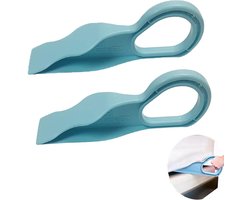 2 stuks - Matraslifter voor thuisgebruik - Hulpmiddel om de matras omhoog te brengen - Hulpmiddel voor het moeiteloos opmaken van het bed - Matraslifter - Helpt bij het optillen en vastzetten van de matras