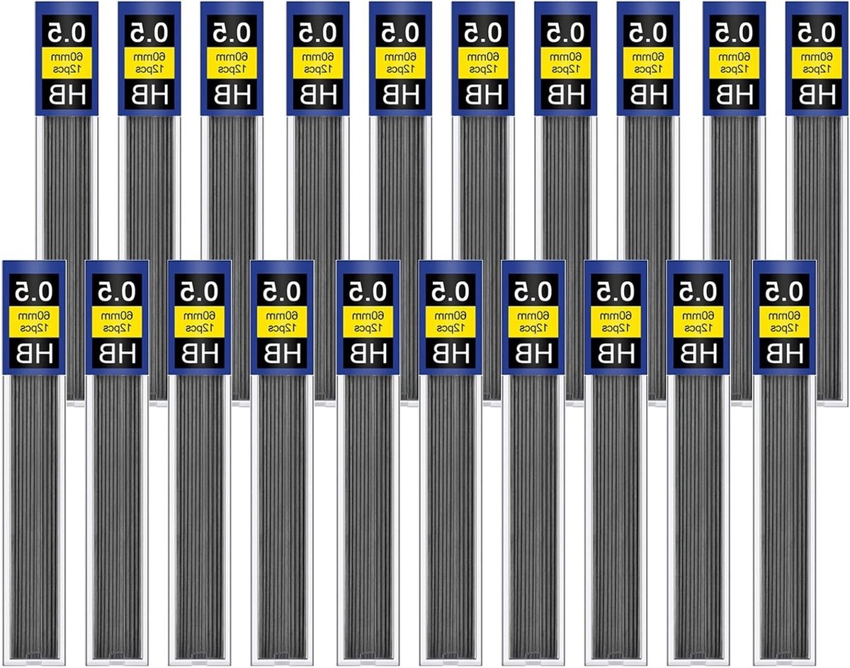 240 Stuks 0.5mm HB Vulpotlood Vullingen - Perfect voor School, Tekenen en Schrijven