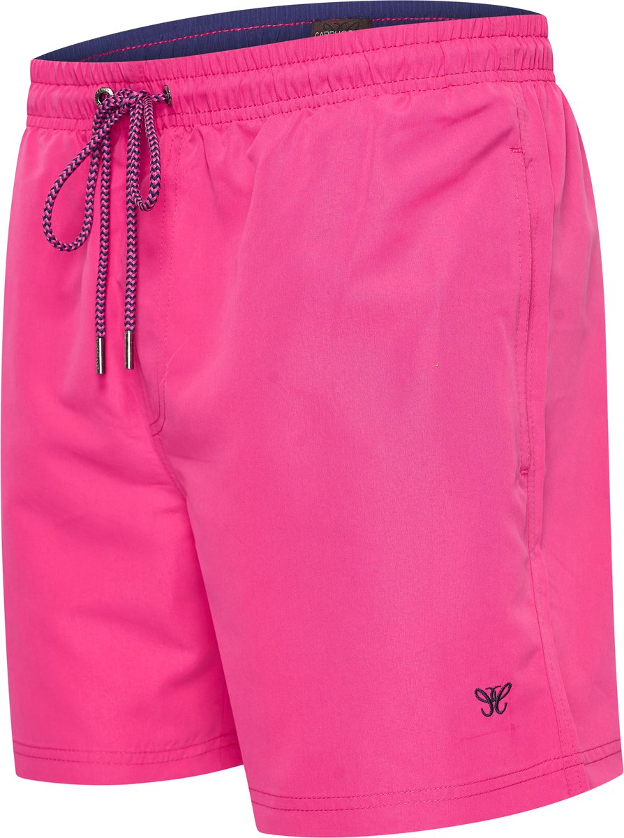 Capuccino Italia Zwembroek heren met Binnenbroek Roze (Pink) M