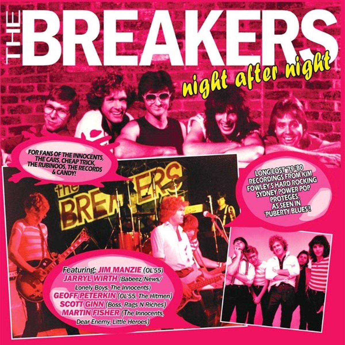 The Breakers - Night After Night (LP) (Coloured Vinyl)