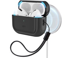 ESR Orbit Hybrid HaloLock Hoesje MagSafe Geschikt voor Apple AirPods Pro 1/2 Zwart