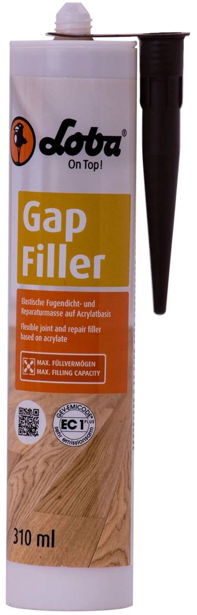 Loba Gap Filler koker 310ml kleur Walnoot