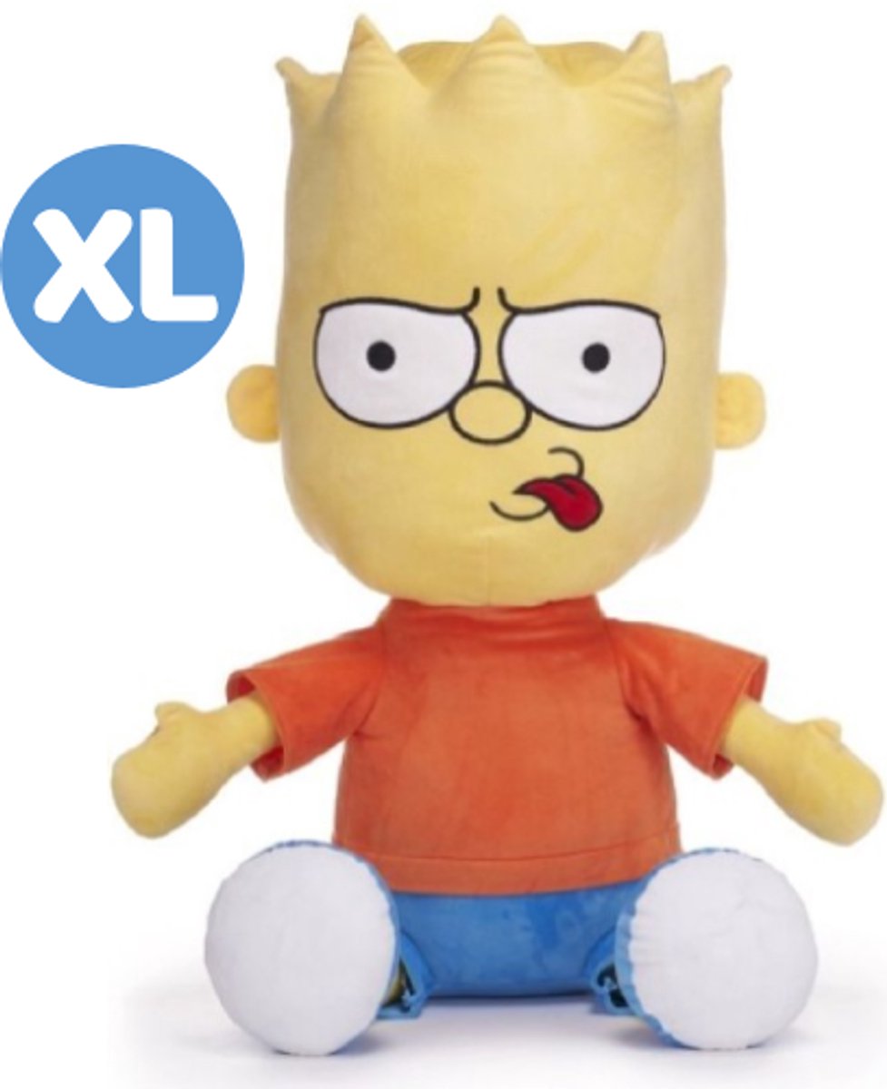 Bart - The Simpsons Pluche Knuffel XL 70 cm - Speelgoed Knuffels voor Kinderen Jongens Meisjes