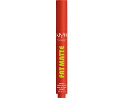 NYX Professional Make Up Fat Matte Lipstick - Comfortabele matte finish - Niet-uitdrogend gevoel - Comfy Caramel - 3.5g
