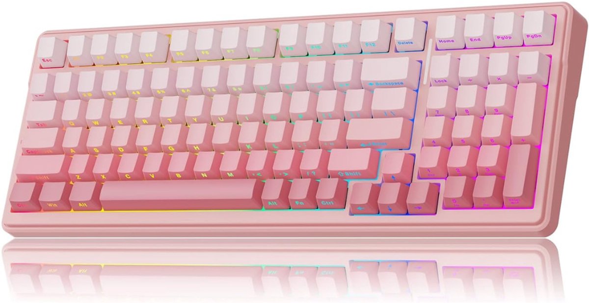 MKSS® Wireless Keyboard - Bluetooth Toetsenbord - Draadloos - Gaming - Qwerty