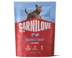 CARNILOVE ACTIVE - Cat - Salmon & Turkey for Kittens 400g