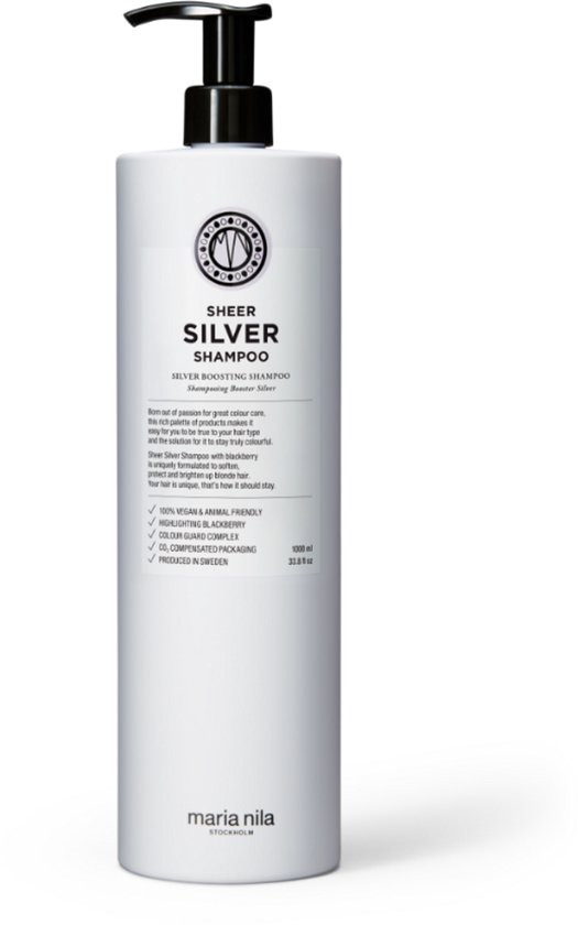 Maria Nila - Sheer Silver Shampoo - 350 ml