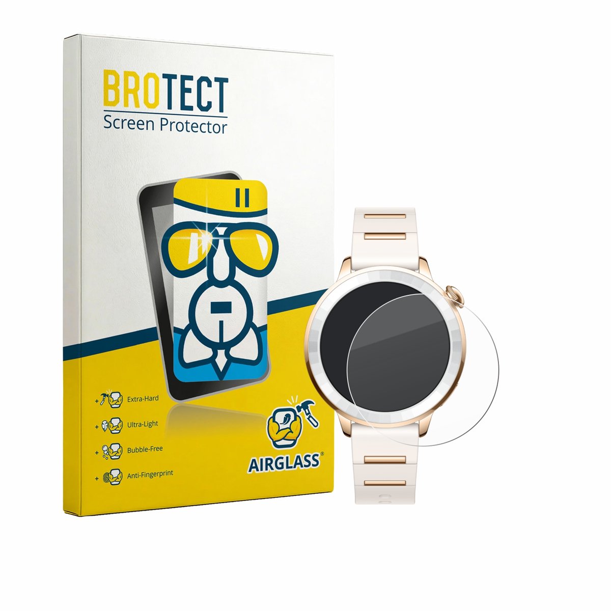 Screenprotector voor Oppo Watch X3 Mini Beschermglas transparant