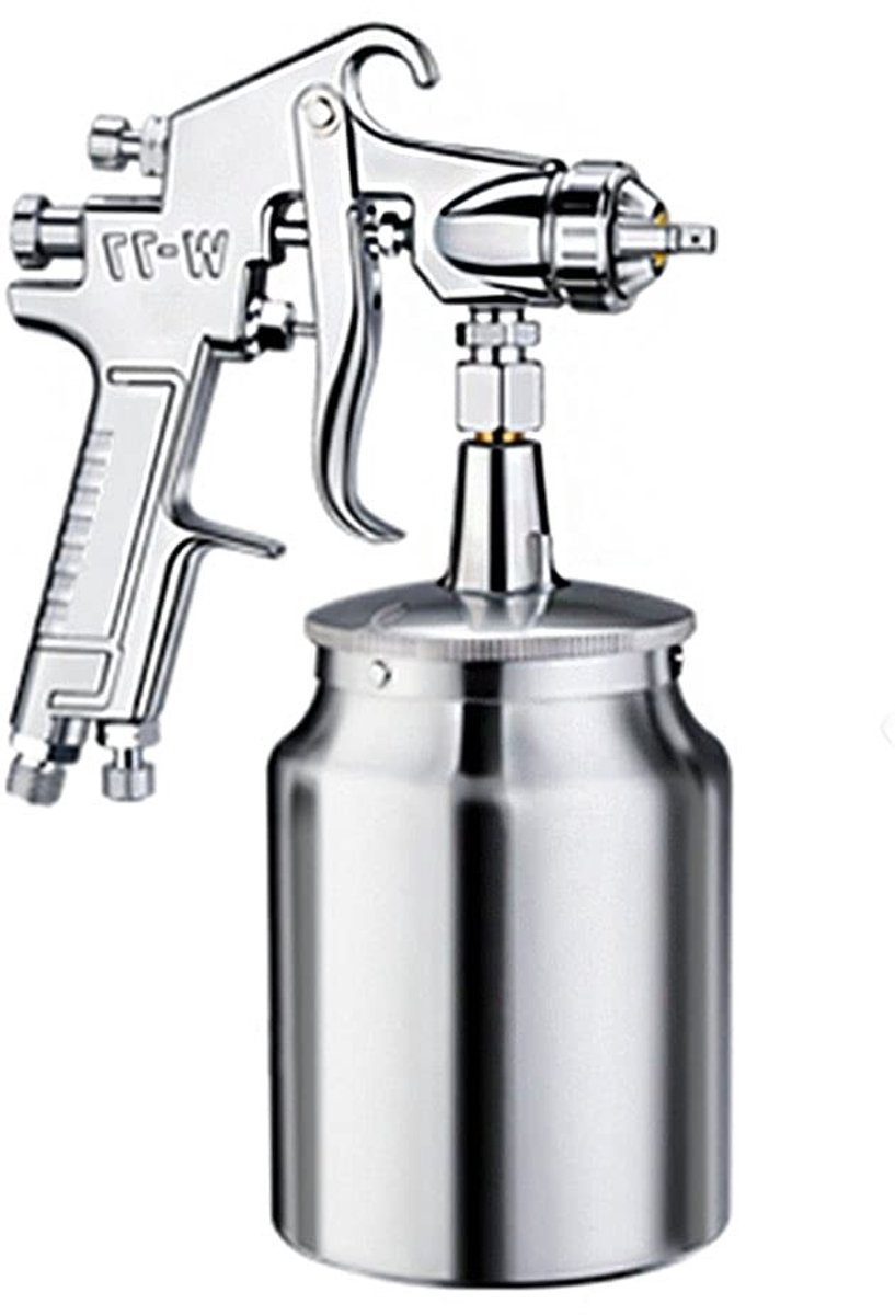 3mm Nozzle Air Spray Gun HVLP voor Autolak Reparatie - Perfect voor 1000ml Verf en Precisie Spuiten