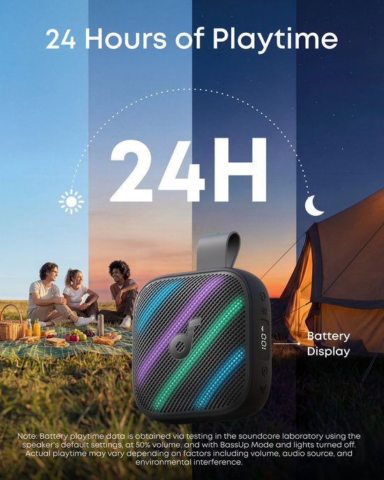 soundcore BOOM GO 3I - Feestluidspreker - Zwart - 15W van Soundcore — afbeelding 4