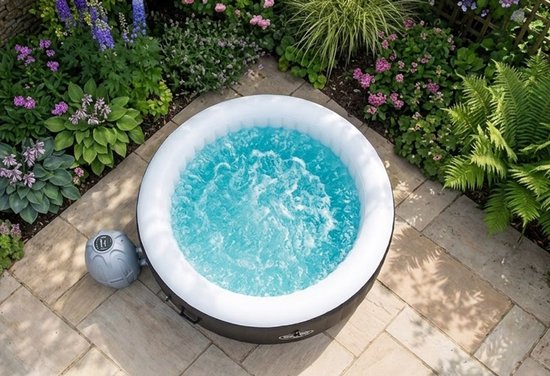 round, inflatable, for garden, pool, massage, heating, outdoor temperature, pump, swimmer, chemistry, adults, 669 l-Mobili Bella — afbeelding 3