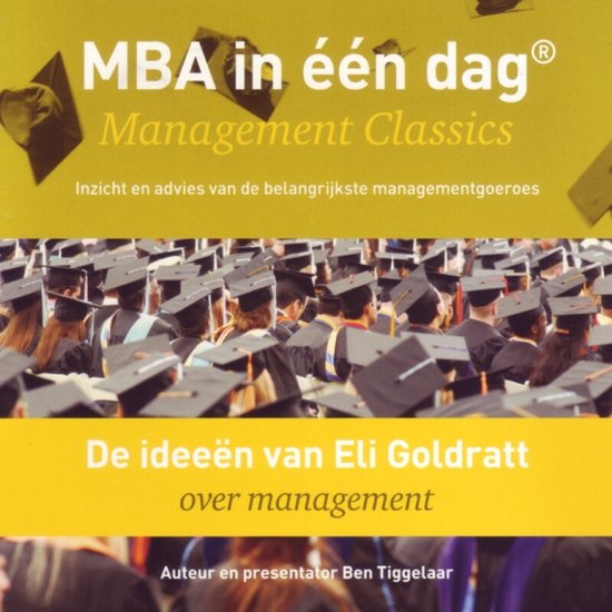De ideeën van Eli Goldratt over management - cover