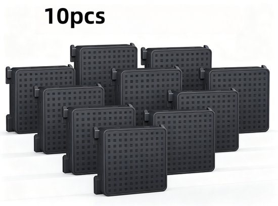 10 stucks-Actief koolfilter geschikt voor Liebherr-koelkasten 9096989 9882460 988246000 | Vervangingsfilter voor 7440021-00 met actieve kool Fresh Air voor koelkastfilter- koelkastfilter
