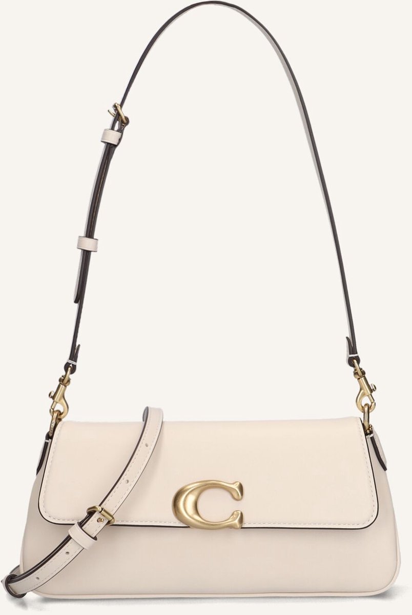 Coach Jet Shoulder Schoudertassen Dames - Creme - Maat ONESIZE