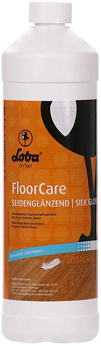 LOBA FloorCare 1L Houten Vloeronderhoud Seidenglanzend