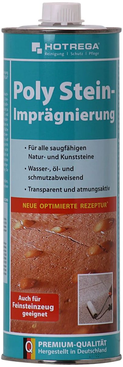 Steen Impregneermiddel 1 Liter Poly voor Duurzame Bescherming