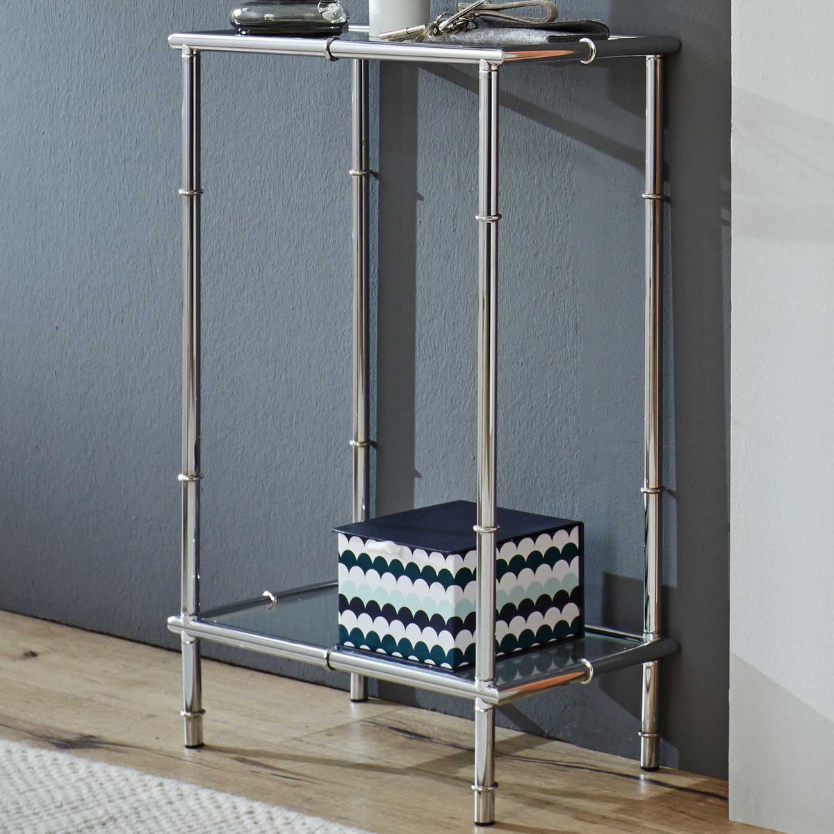 Bijzettafel | 50 X 25 X 75 Cm | Metaal