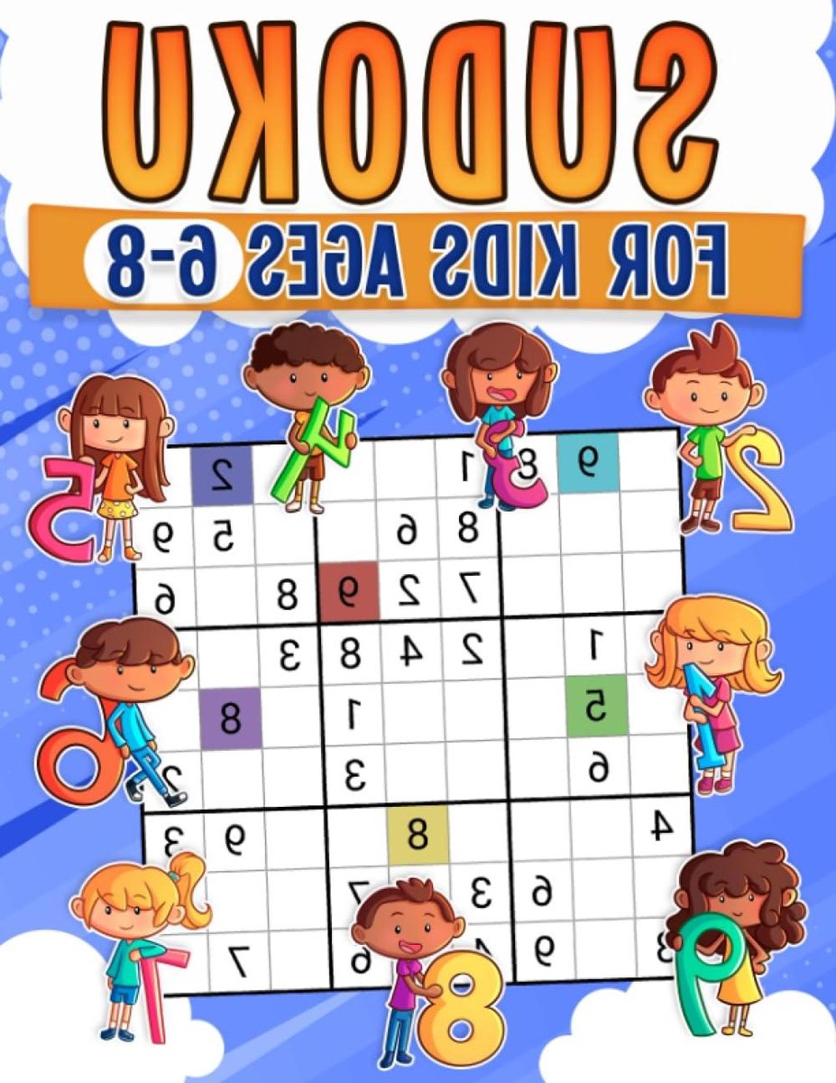 Sudoku Kinderboek - Puzzelboek Kinderen - Hersenen Trainen - Verschillende Grid Groottes - 128 Pagina's - Niet Van Toepassing