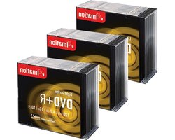DVD+R Discs - Opnamebare DVD - Labels Printen - LightScribe Technologie - 4.7 GB - Zilver