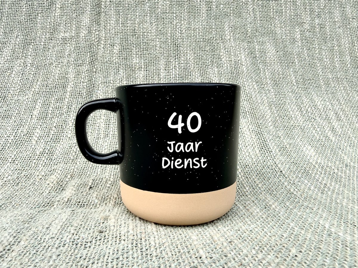 40 jaar in dienst - Man - Vrouw - 40 jaar jubileum cadeau - 40 jaar in dienst versieringen - Werk - Jubileum - 40 jaar in dienst man - 40 jaar in dienst cadeau - 40 jaar in dienst cadeau