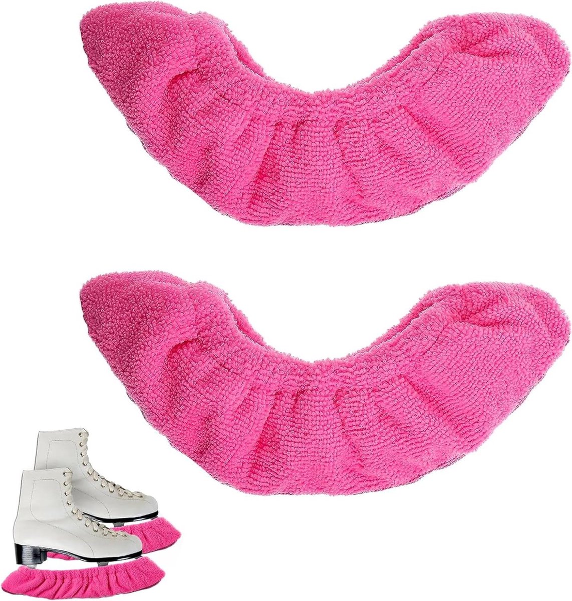 Schaatsbeschermers - Schaats Covers - Beschermen van schaatsen - Ultra snijbestendig - Tot 35 cm - Zwart