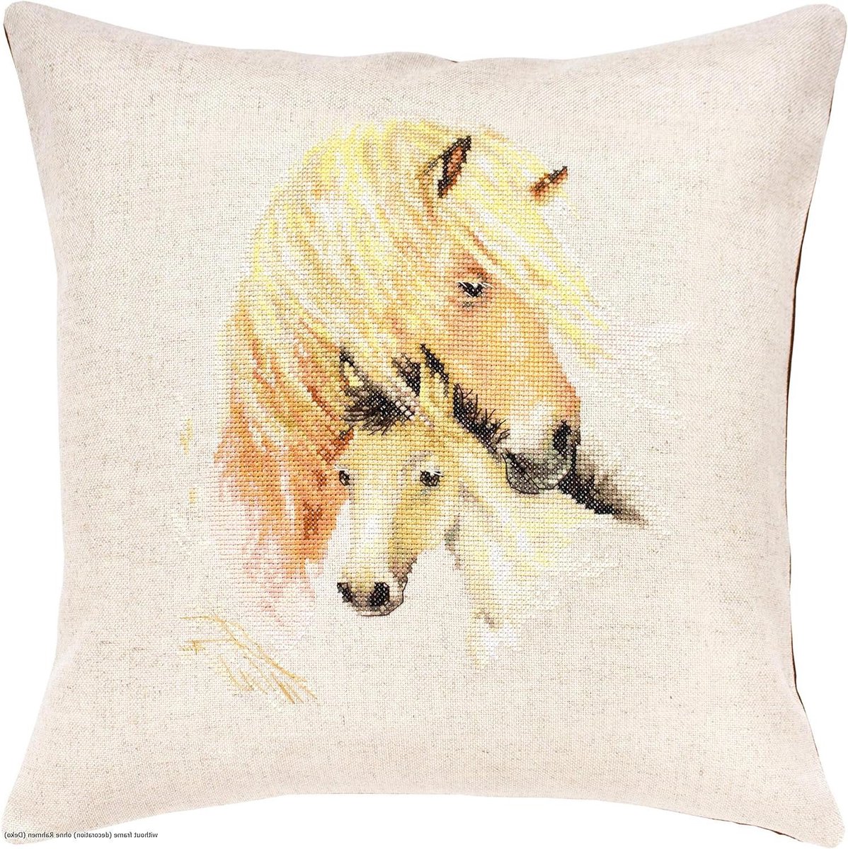 Kruissteek Kussen - Borduurset - Creatief Hobbyen - Compleet Inclusief Rugkussen - 40 x 40 cm - Meerkleurig