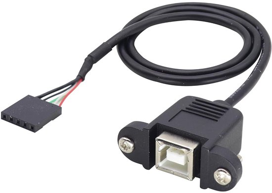 USB Paneel Mount Kabel - Moederbord Header Kabel - Apparaat Uitbreiden ...